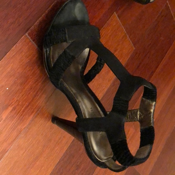 Bottega Veneta suede and velvet heels - Picture 4 of 7